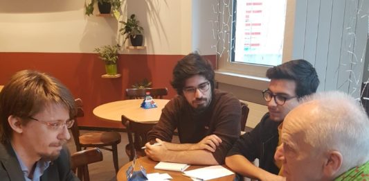 Gradita visita a Bellinzona di Carolus Wimmer, responsabile esteri del PC Venezuelano!