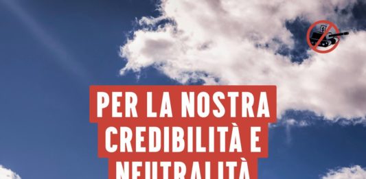 Contro l’industria bellica, a favore della pace e per un maggiore controllo sulla BNS!