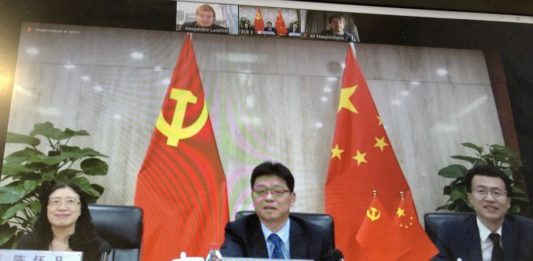 Riunione bilaterale con il Partito Comunista Cinese