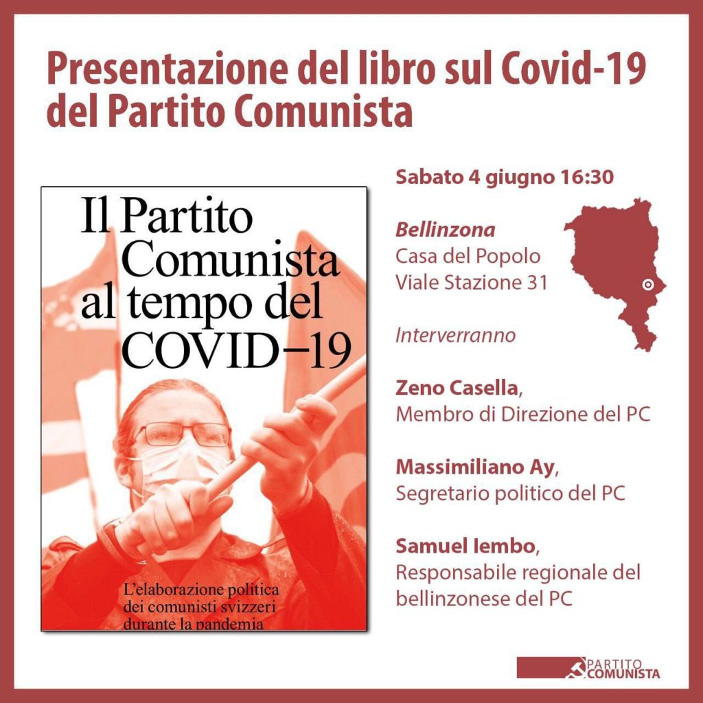 Bellinzona | Presentazione libro "Il PC al tempo del COVID-19"