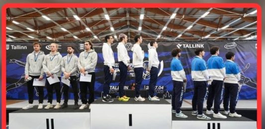 Solidarietà agli schermidori svizzeri che hanno protestato contro il regime genocida di Israele!