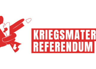 Esportare armi svizzere verso paesi in guerra è contro la neutralità e un regalo a UE e NATO!