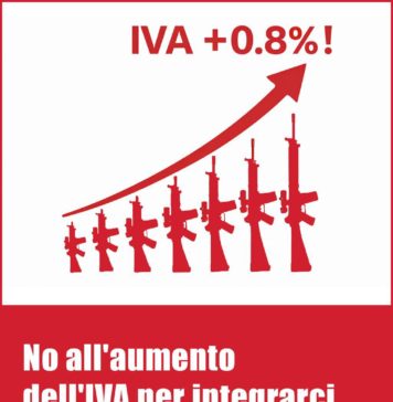 No all’aumento dell’IVA per integrarci alla NATO!