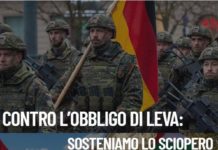 Contro la leva obbligatoria: solidarietà agli studenti tedeschi in sciopero!